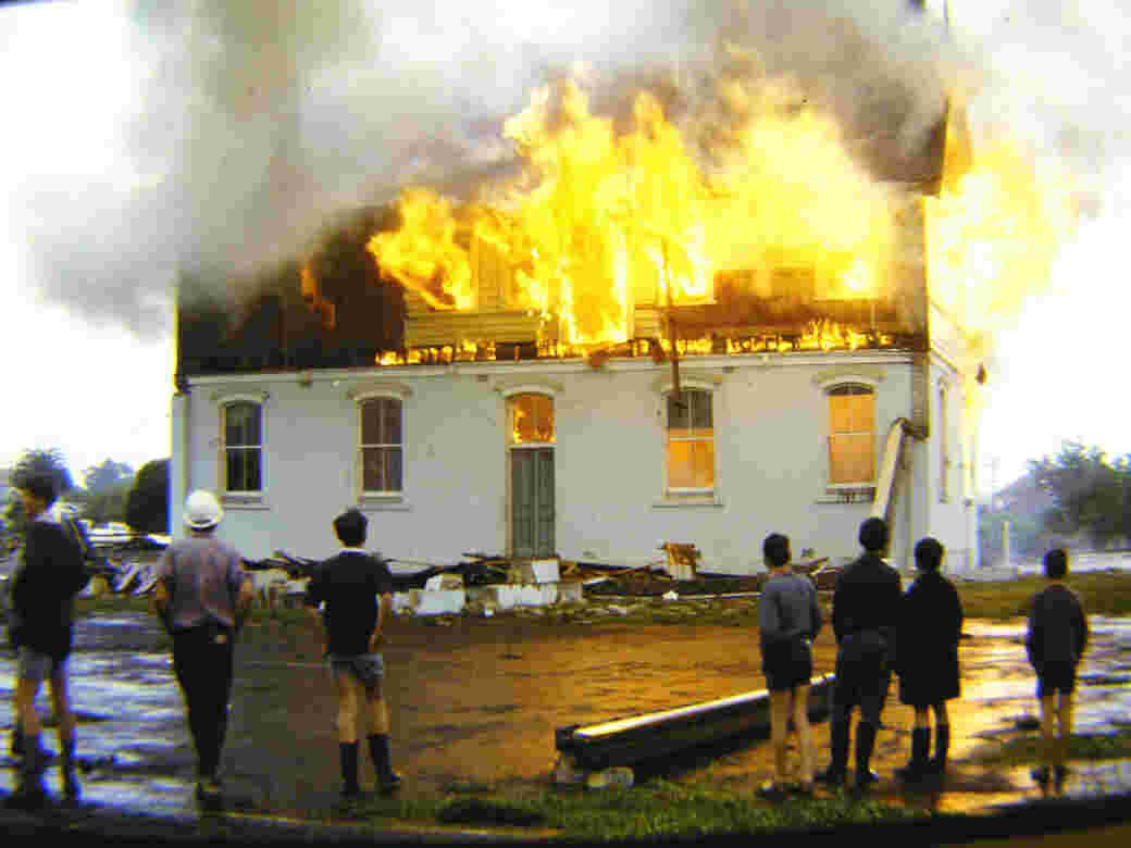 Burning of the Convent