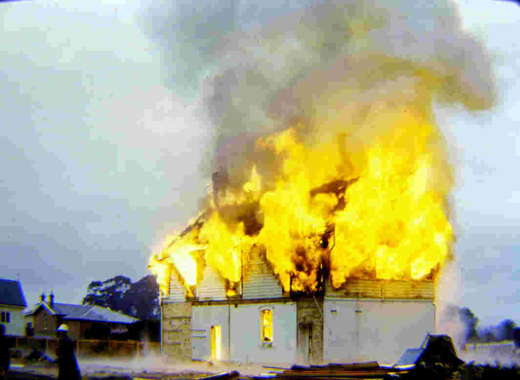 Burning of the Convent